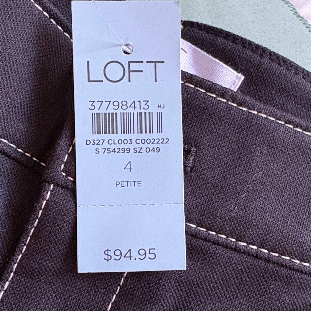 Loft Black Wide-Leg Pants - Picture 5 of 7